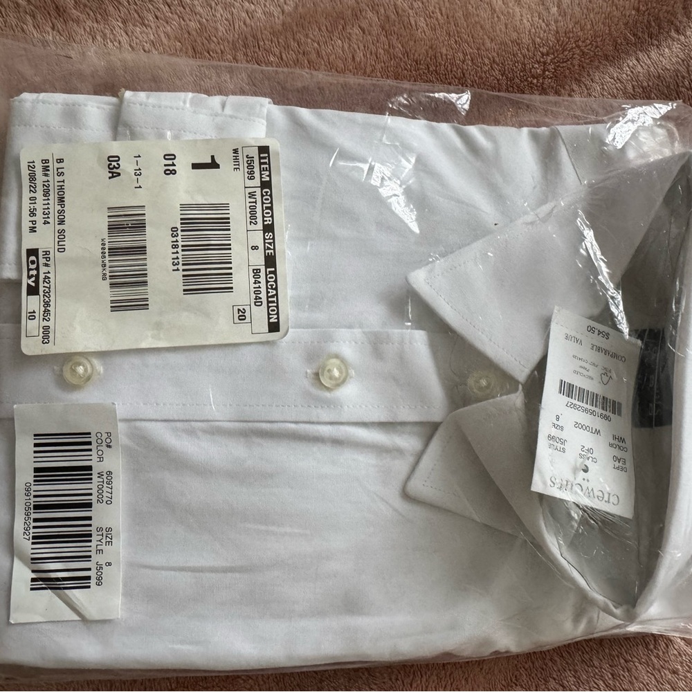 Crewcuts Classic White Dress Shirt